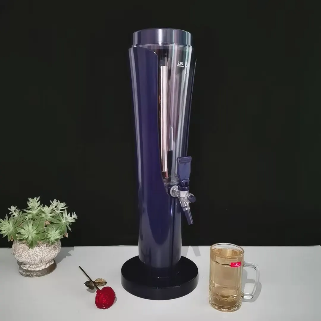 Factory Wholesale 3 Liter Bottoms Up Beer Dispenser Draft Beer Tower