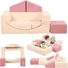 Beige y rosa