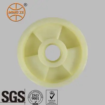 Distributor Wanted Customized Excellent Comprehensive Performance Heavy Duty White Solid Nylon Wheels Labor-Saving for Trolleys