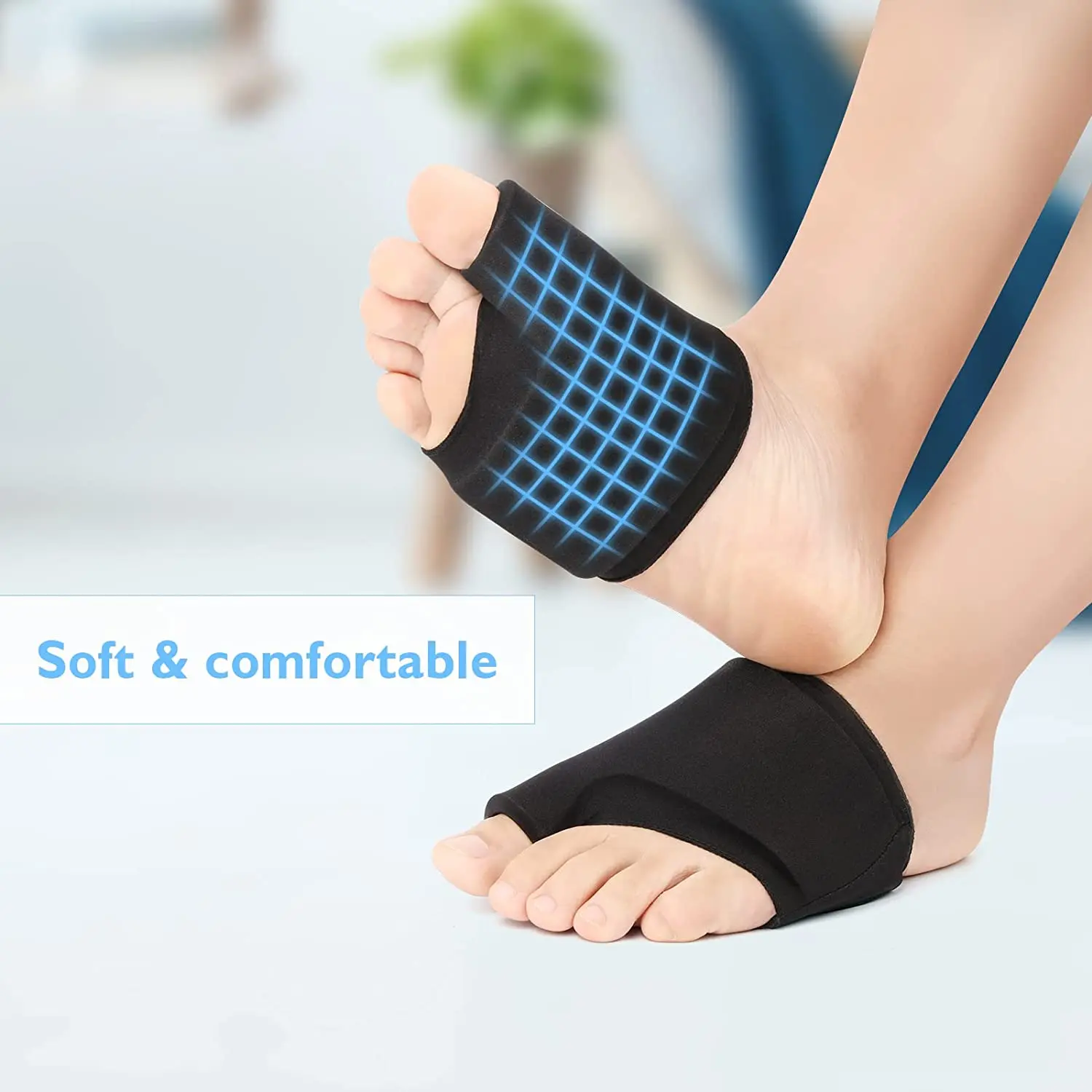 Bellewins Forefoot Toe Ice Pack Foot Pain Relief Cold Heat Therapy Gel