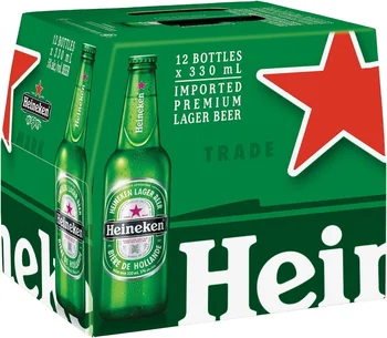 Heineken Premium Lager Beer 330ml X 24 Bottles