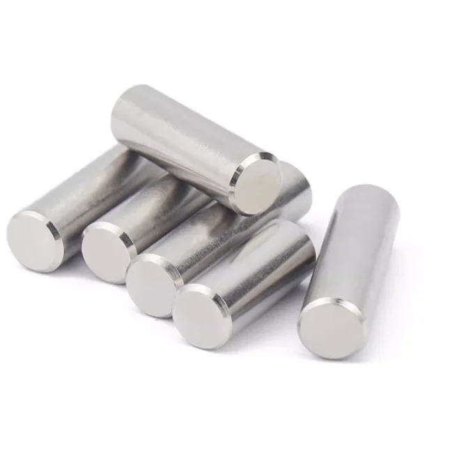 product customized high quality stainless steel spring taper zirconia knurl grooved threaded dowel pin-60