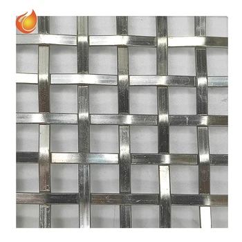 Metal decorative wire mesh for cabinet doors stainless steel decoration mesh panel architectural screen partition