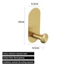 Round Hook Drill-Free(Gold)