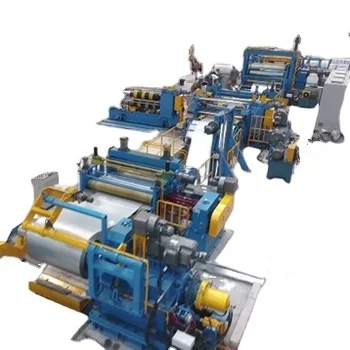 Auto Slitting Machine High Speed CR HR Metal Stainless Steel Coil Line