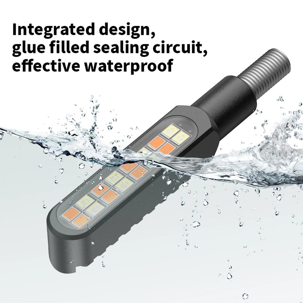 Новые поступления 2023 ЧПУ текущий динамический последовательный индикатор DRL светодиодный тормоза мотоцикла сигнал