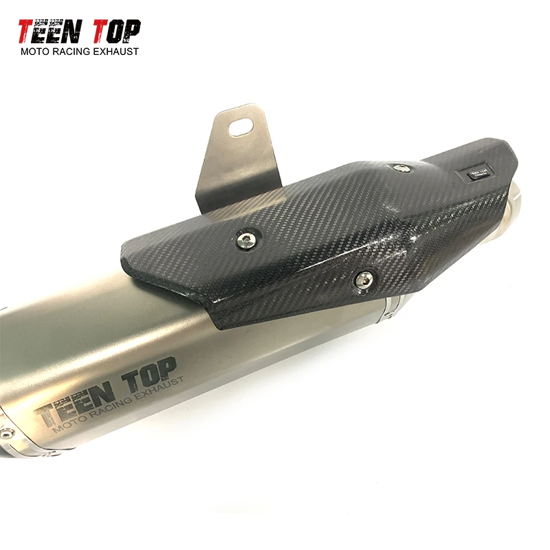 Teentop Motorcycle Exhaust System Stainless Slip-on Exhaust for