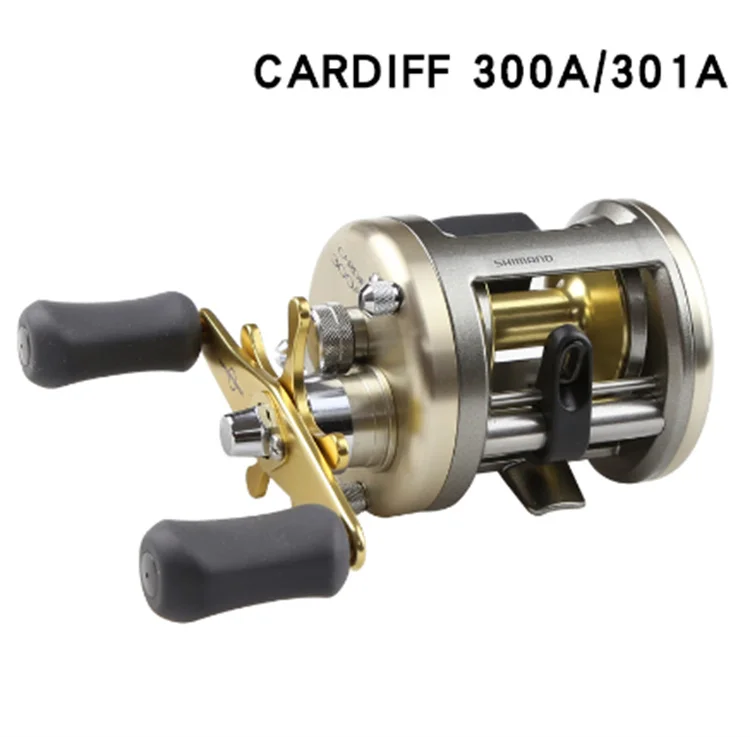 Factory Price Mesh Cover Trolling Cable Fishing Round Reel for Sale
