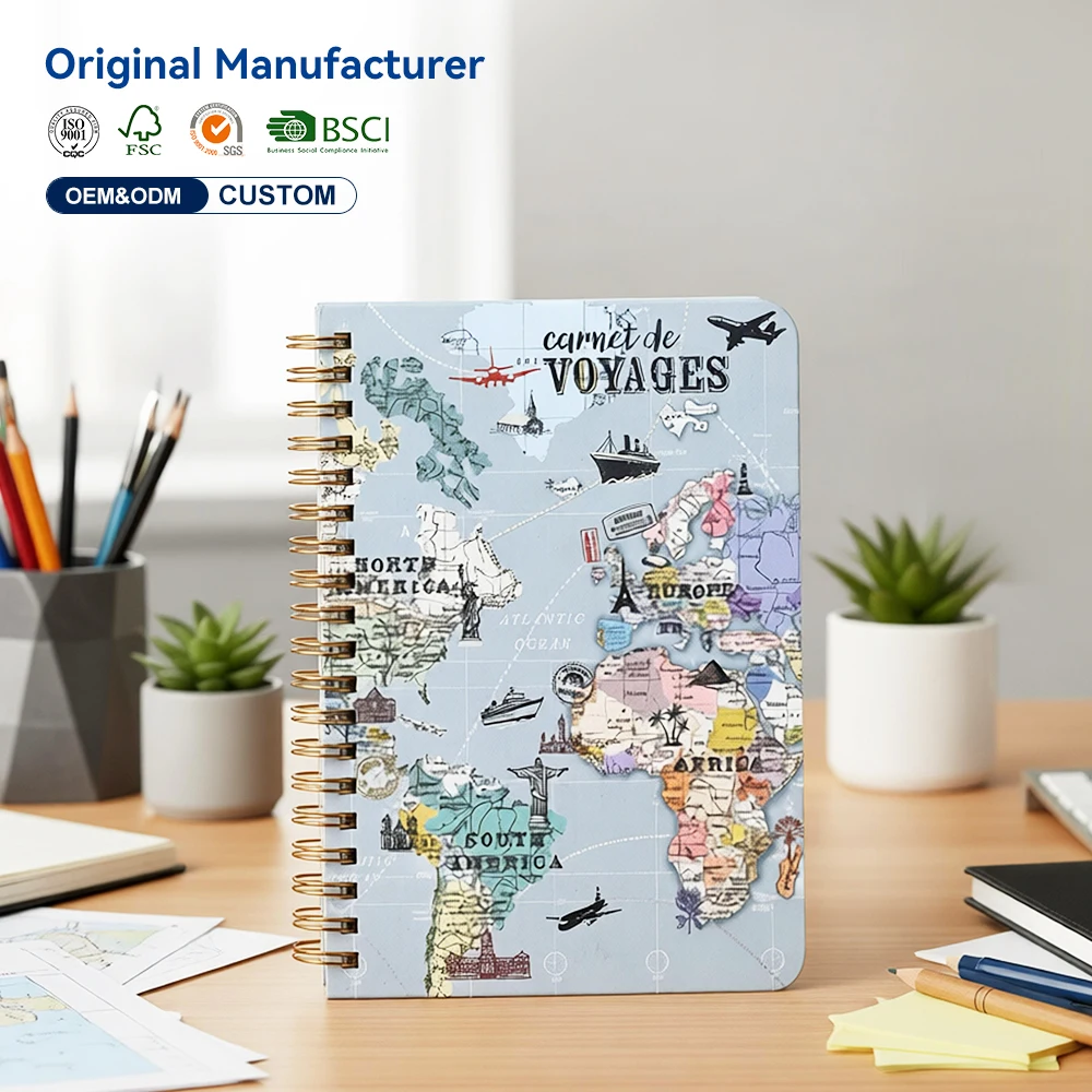 Hot Sale Custom A6 Double Sided Available Reusable Scrapbook Design Release Paper Sticker Book for Journaling