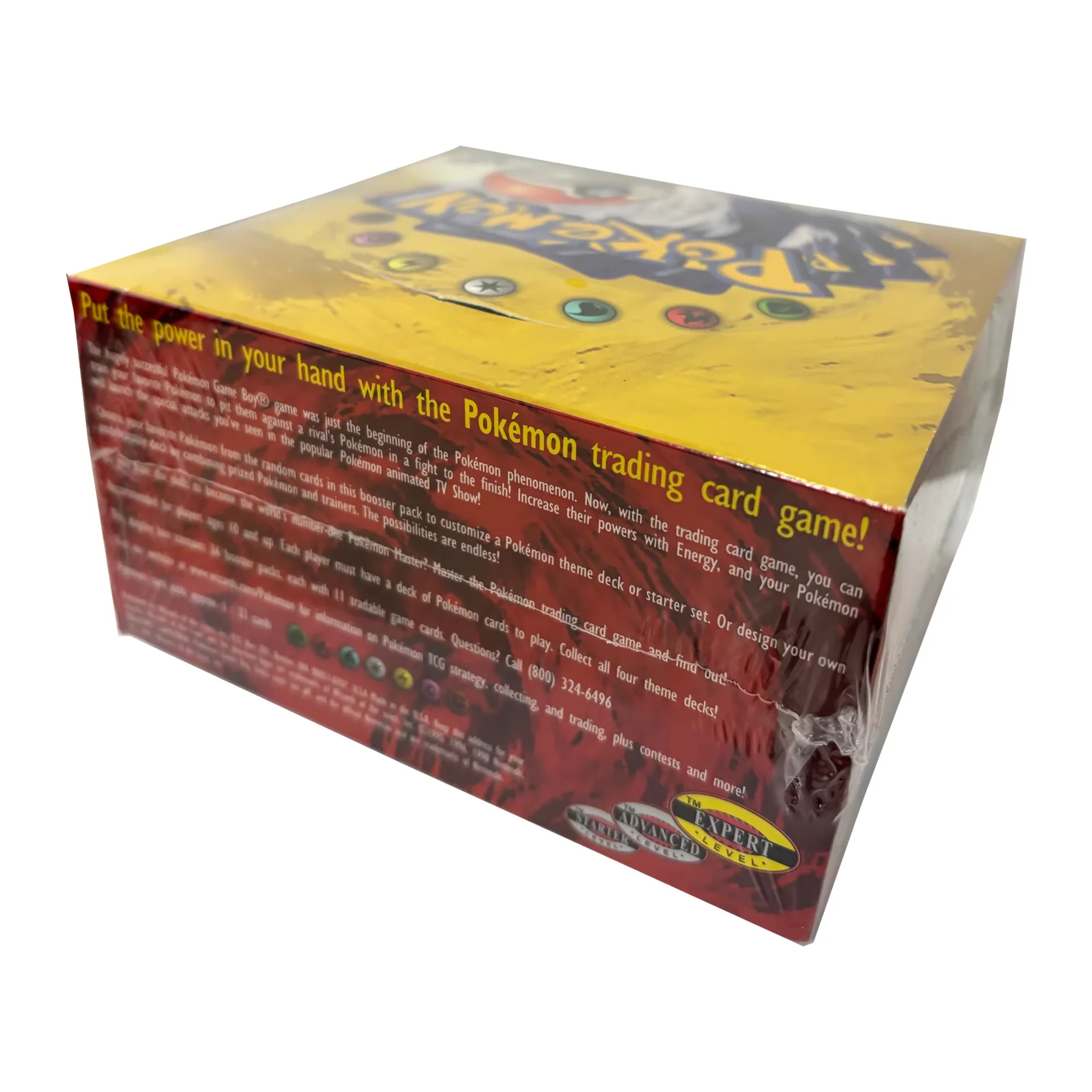 YZ Wholesale Rare Pokemoned 1st Edition Booster Box 1999 English Pokemoned  Trading Card Booster Box Golden Collectible Cards Set
