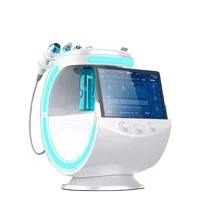 Портативный 7 в 1 аппарат для микродермабразии очистки воды кислородной струйной гидродермабразия лица анализатор