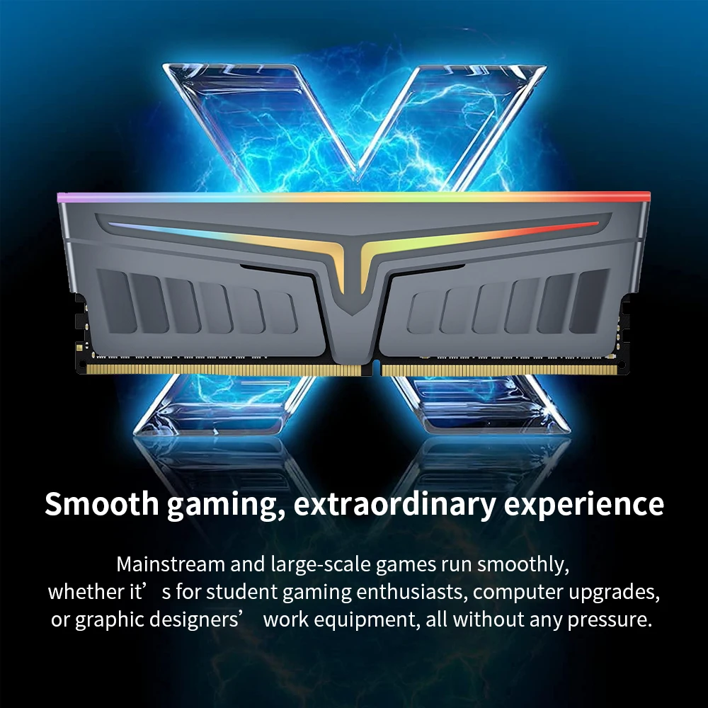 PUSKILL DDR4 Memory - 8GB, 16GB, 32GB for Gaming Pcs