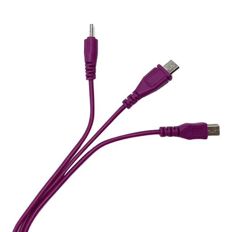 Высокоскоростное зарядное устройство для мобильного телефона 3 в 1 кабель постоянного тока Быстрая зарядка micro usb