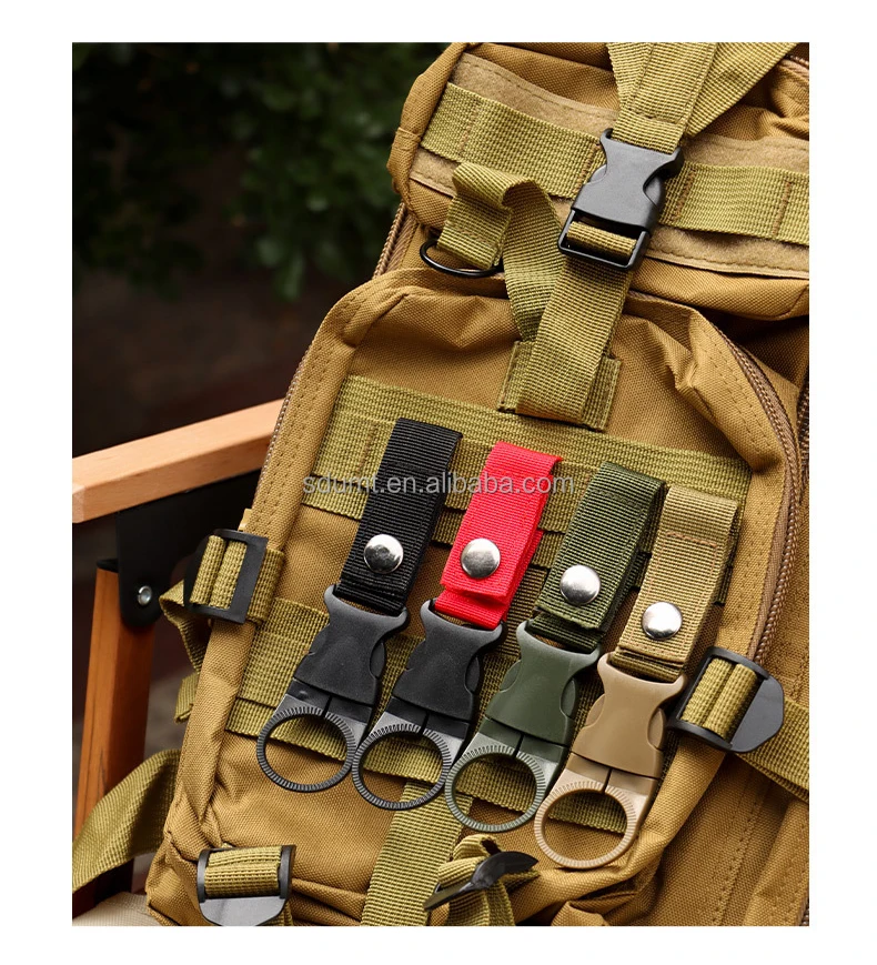 Water Bottle Holder Clip Multifunction Water Bottle Nylon Webbing