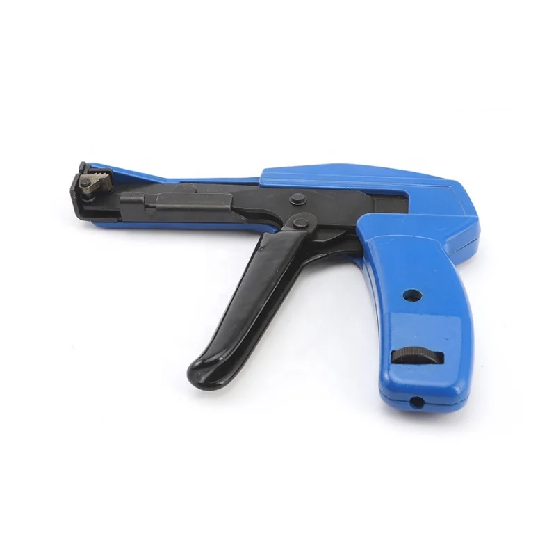 Cable tie tool automatic cut-and-bind left part