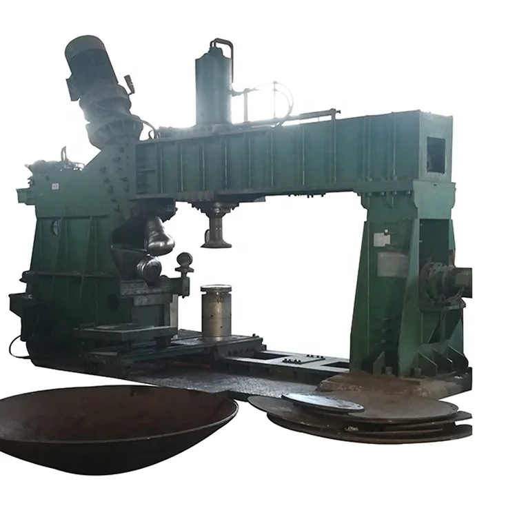 Support Various Metals Boldrini Flanging Machine Steel Vessel Head Making Machine Dished Head Pressing and Flanging Equipment