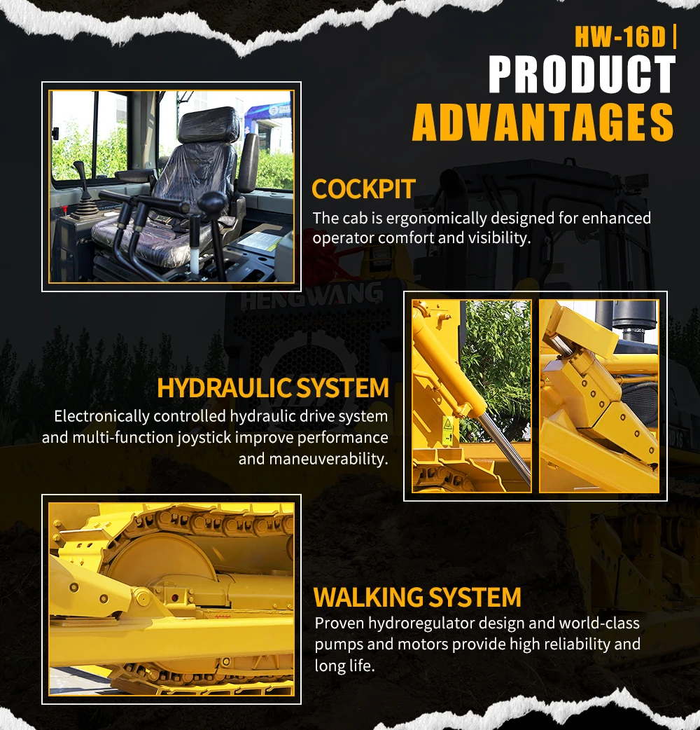 HW-16D Bulldozer manufacture