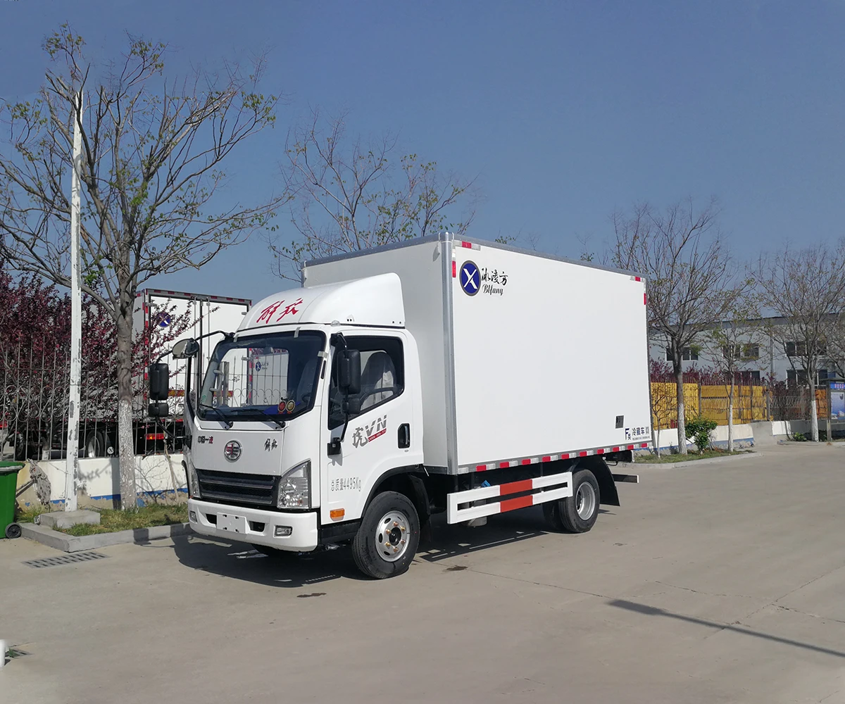 Мини-рефрижератор FAW 4x2 1t 1,5 t 2t