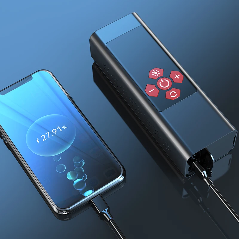 High Efficiency Car Automatic Motor Inflatable Tire Inflator Air Compressor Digital Motorcycles