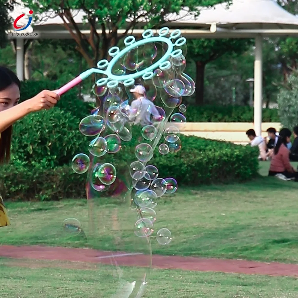 Летняя уличная удивительная игрушка, ручные пластиковые большие палочки 500 мл, Нагнетатель мыльной воды, гигантский производитель пузырей