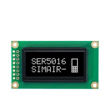 1.26-inch Graphic 50x16 Dot matrix OLED Display Module,Compatible with Conventional 0802
