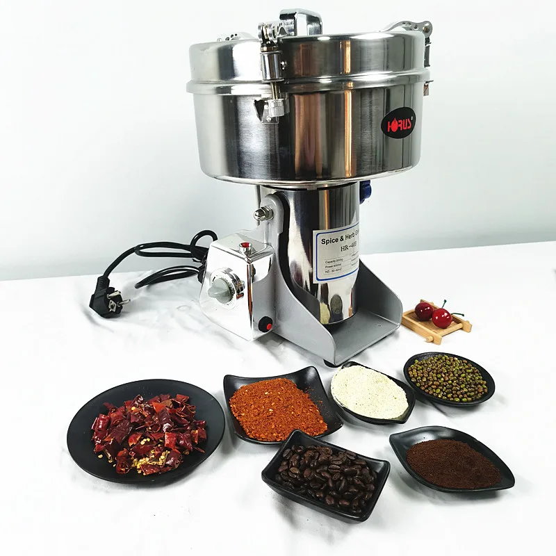Мини-измельчитель для риса, травы, порошка, коммерческая измельчитель, Машина Для Измельчения специй, порошка