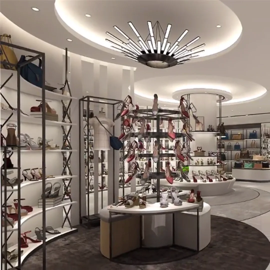 Kainice Supply Footwear Display Stand Customized Size Display Case