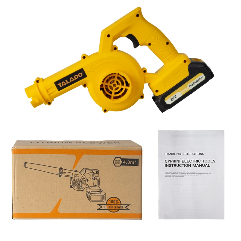 Hand Held Powerful Lithium Battery Blower Rechargeable Cordless Leaf Blowers for Garden