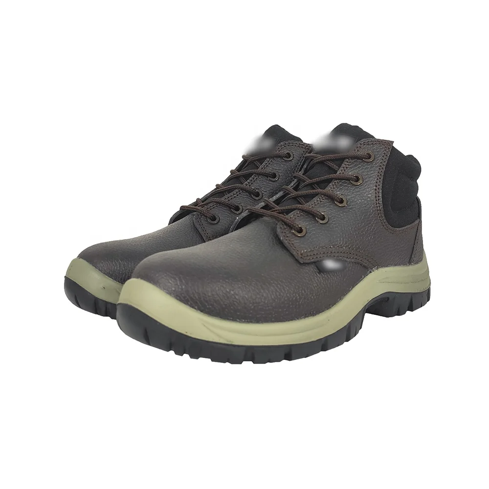 VITOSAFE Mid-cut Oil Resistant PU Outsole Classic Steel Toe Work Shoes Safety Boots Zapatos de seguridad