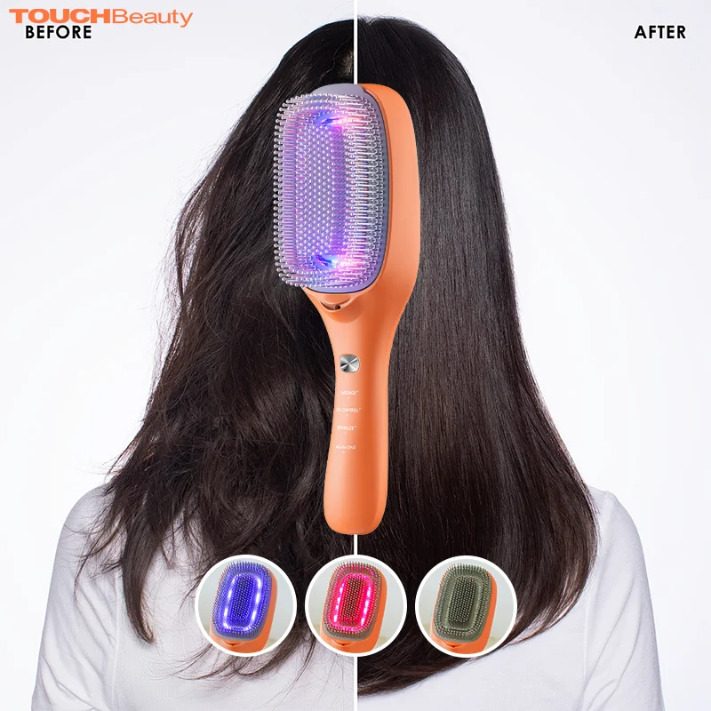 TOUCHBeauty VITA Electric Hair Care Comb - EMS Scalp Massager for