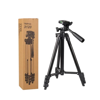 High Quality Factory Wholesale Professional Aluminium Camera Tripod 3120 Tripod for Camera DSLR Smartphone detail image
