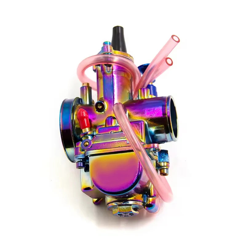 Colorful Universal High Performance Motorcycle Carb Carburetors 4 Stroke Racing for Atv Keihin Pwk Motorcycle Carb Carburetor