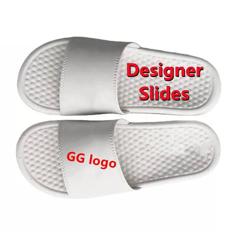 Luxury Brand Women Men Slides Slippers 