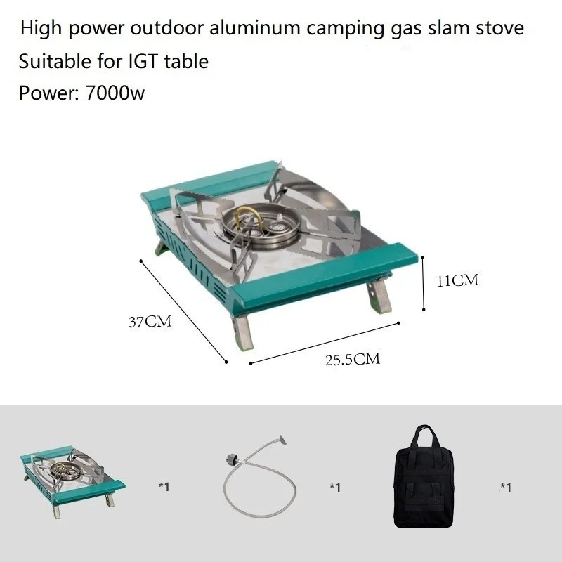 Desktop folding gas stove outdoor camping IGT table gas stove