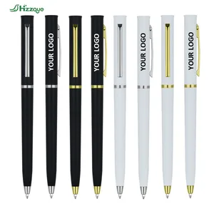 Wholesale Custom Logo Plastic Ballpoint Pens School & Hotel Stationery Ballpen with Printed Logo for Gifts
