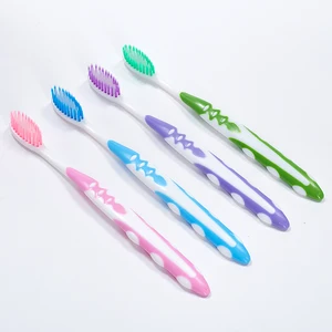 Newly Designed High-Efficiency Adult Toothbrush for Home Use Soft PBT Bristle Nylon Disposable Oral Cleaning Toothbrush