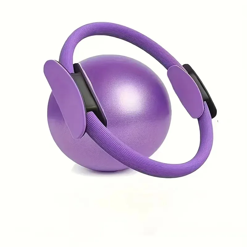 2 in 1 Pilates Ring & Yoga Ball Set Pilates Combo 2 Body-Shaping Home Yoga product detail 1