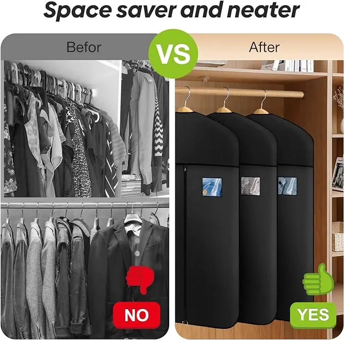 luxury long garment bag