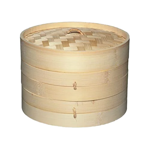 Hot Selling High Capacity Eco-friendly Natural Bamboo Steamer For Seafood Best Price Kitchen Steamers