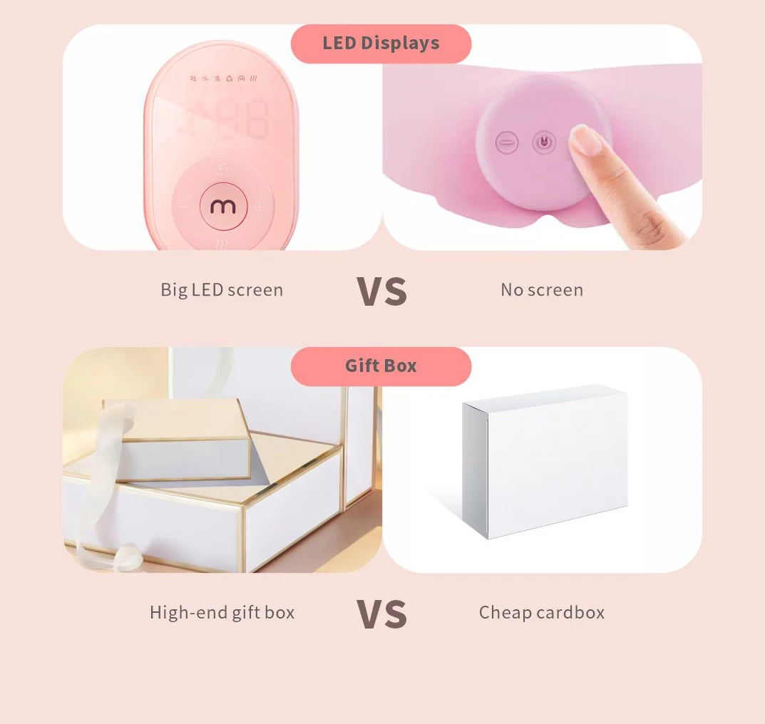 Latest Wireless Period Pain Machine Tens Electric Menstrual Heating Pad