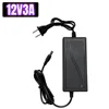 With 12V3A power adapter---Black AK-380