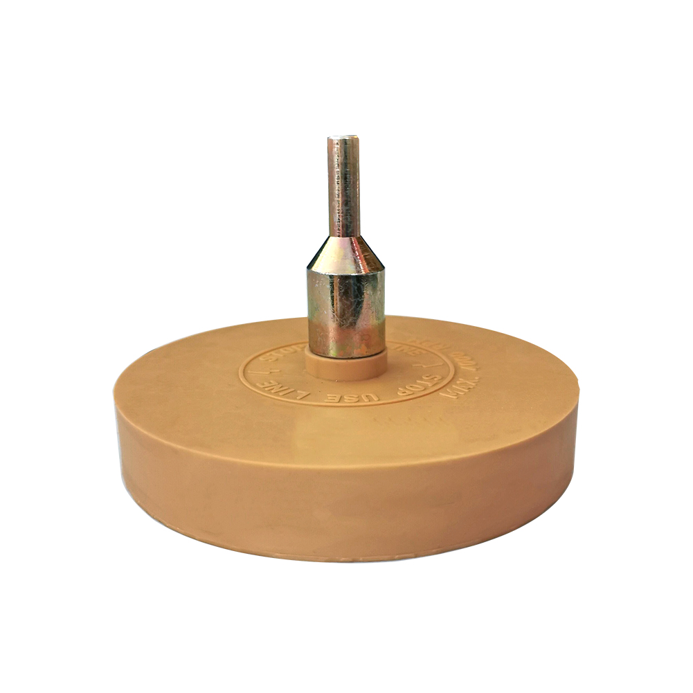 Rubber Eraser Wheel Attachment Vinyl Decal Remover Stripe Off Wheel