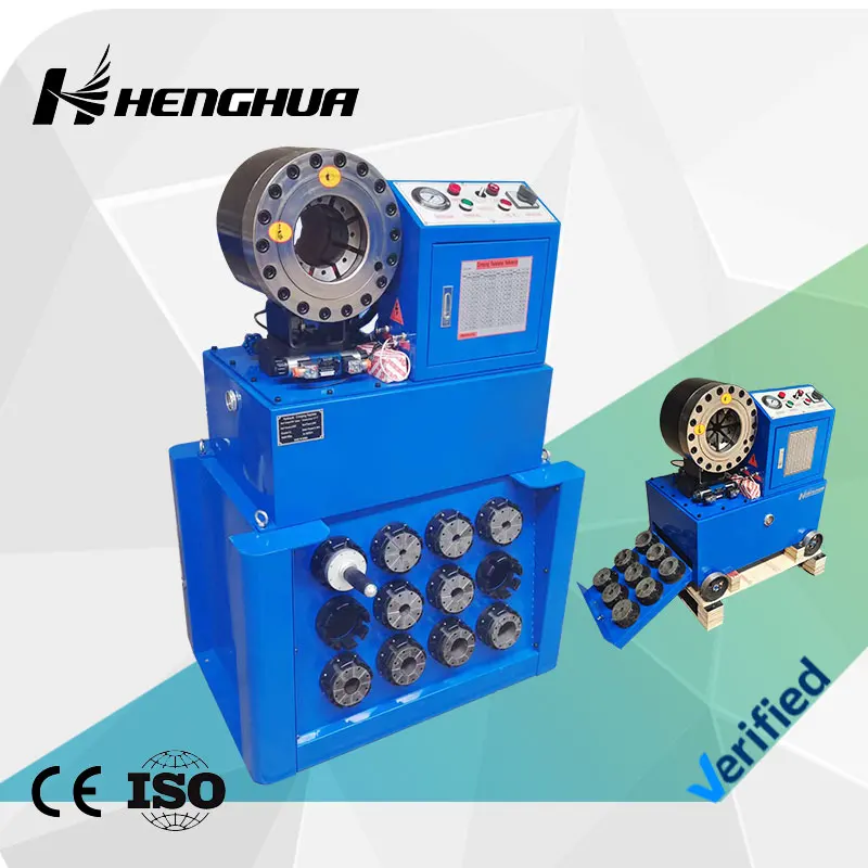 High Quality Automatic Model 2" Hose Crimper Original Crimping Machine Hydraulic Hose Pressing Machine Price