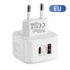 EU  plug white