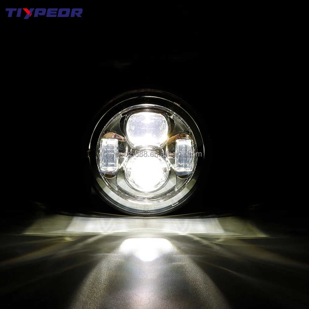 product tiypeor dot e mark 7 inch led headlight for land rover defender 90 110 lighting system accessories for motorcycle headlight830-9