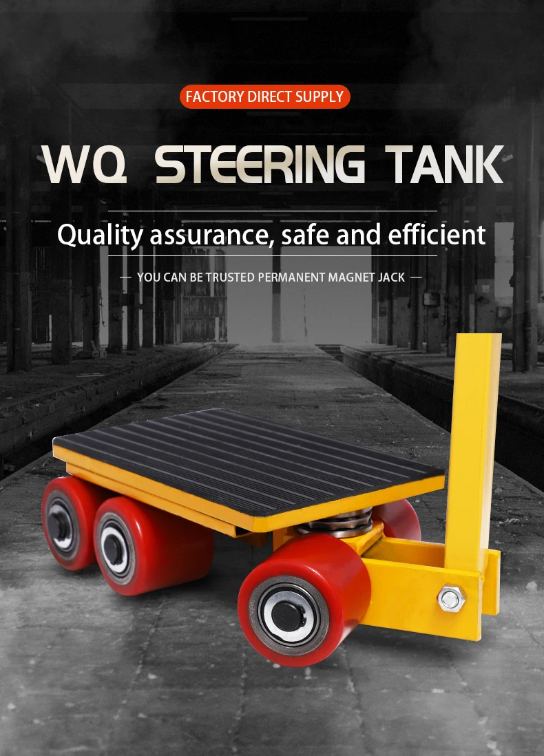 Jndo Factory Good Quality Portable Fuel Tank Type Carrying Roller Cargo