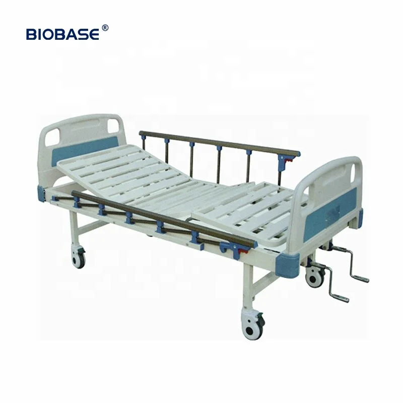 Factory Hospital Bed With Mattress,Slatted Doublecrank Hospital Bed