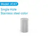 A147 Single Hole Stainless steel color