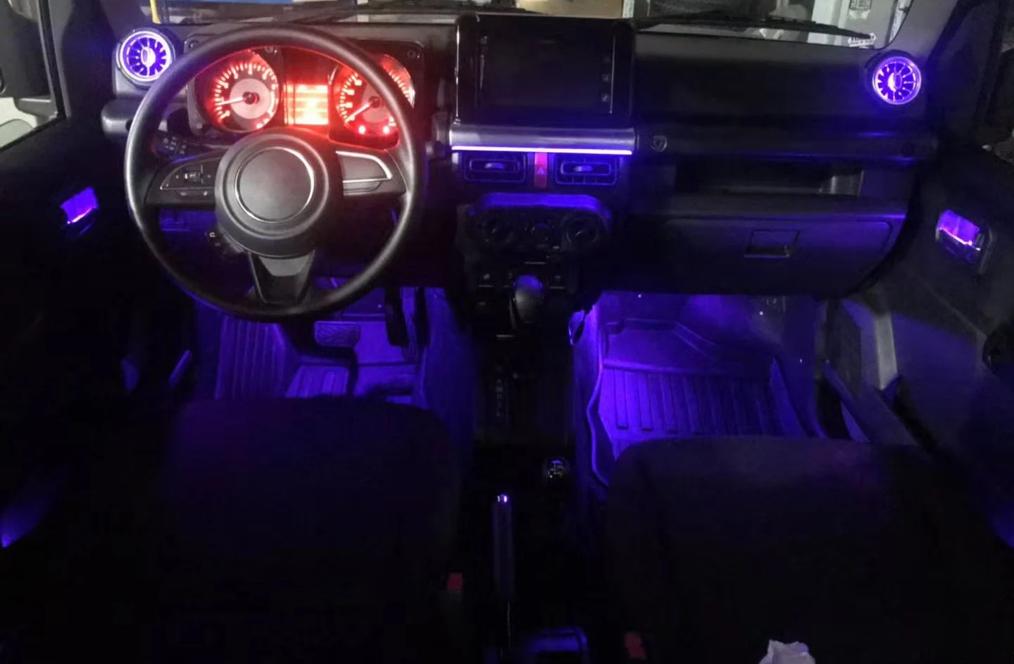 スズキ ジムニー JB64/JB74専用 エアコン吹き出し口 LEDアンビエント