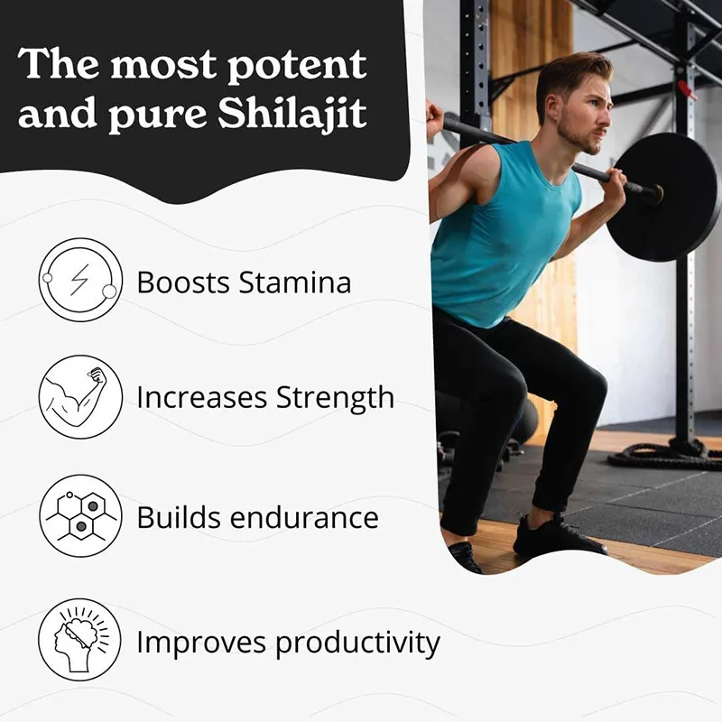 OEM Pure Himalayan Shilajit Resin Gold Grade 100% Pure Shilajit with Fulvic Acid & 85+ Trace Minerals